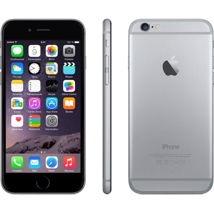 Купить Apple iPhone 6 128 ГБ Серый космос в Москве дешево, кредит